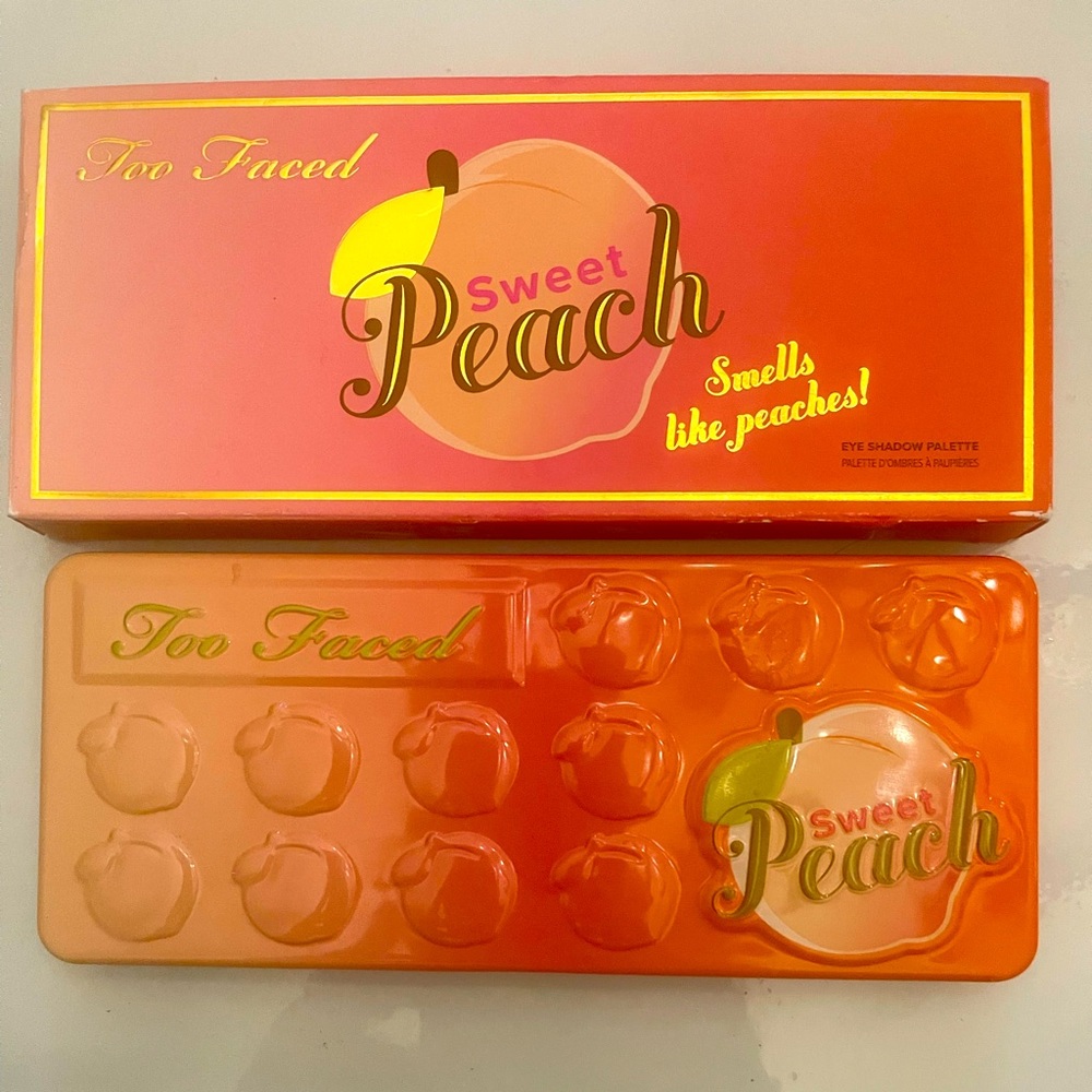 TOO FACED SWEET PEACH EYESHADOW PALLET NIB